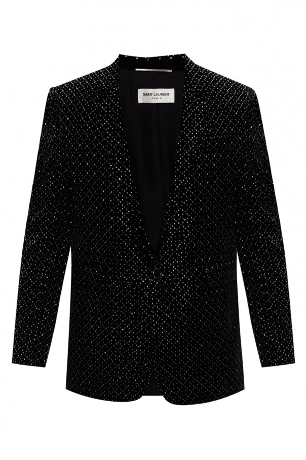 Saint Laurent Velour blazer